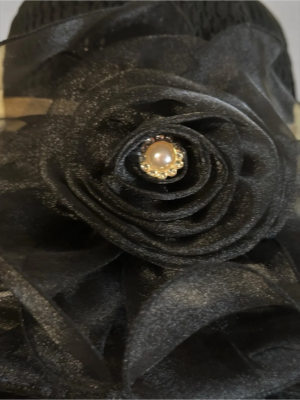 Women’s Fancy Black Hat Garden Party Wedding Homecoming Ascot Wedding NEW